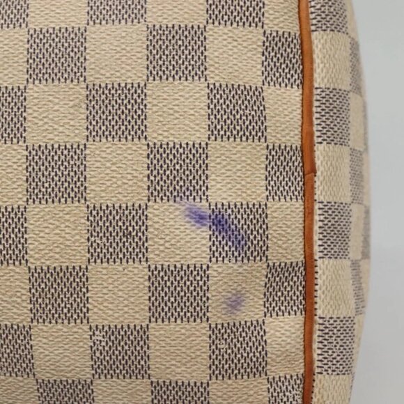 LOUIS VUITTON Damier Azur Speedy 30 Hand Bag N41533 LV Auth 134636 - Picture 12 of 16